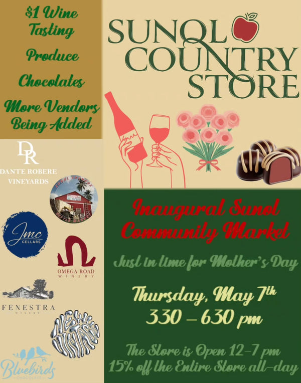 Mother's Day Community Market in Sunol