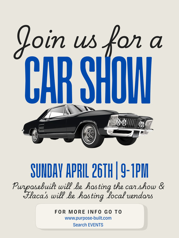 Car Show hosted by PurposeBuilt 